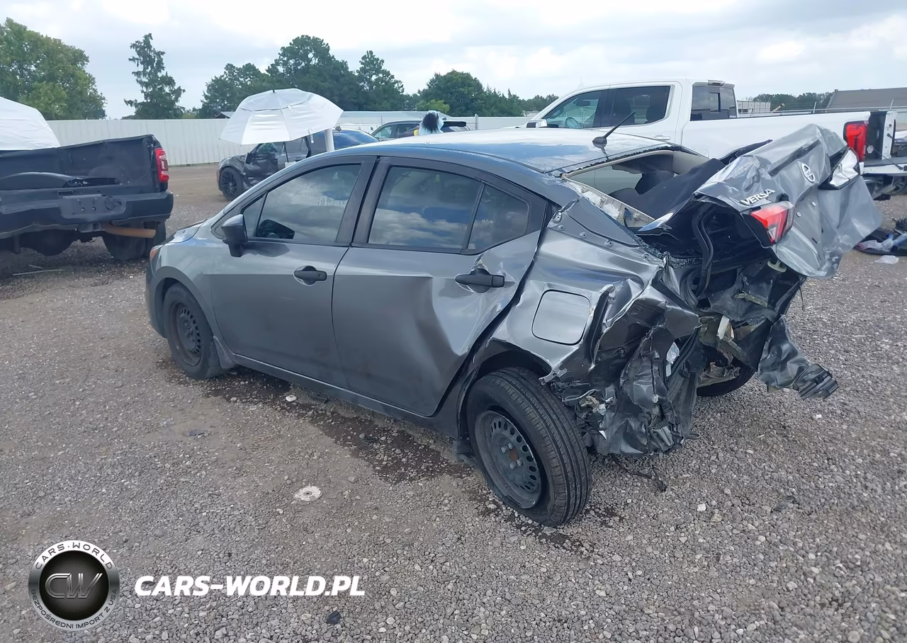 2021 Nissan Versa S Xtronic Cvt VIN:3N1CN8DV5ML920012 - 3