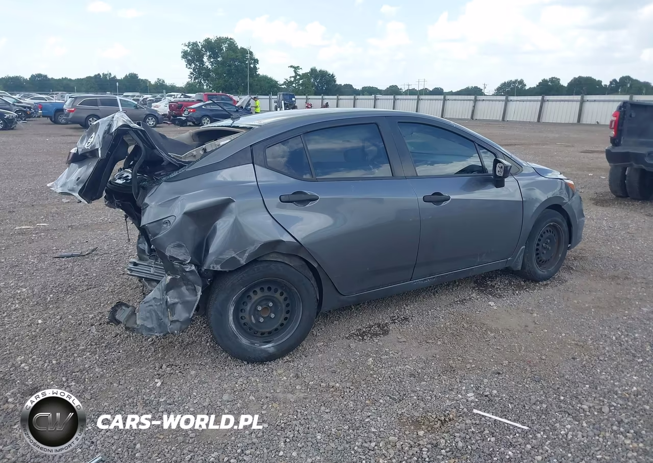 2021 Nissan Versa S Xtronic Cvt VIN:3N1CN8DV5ML920012 - 4