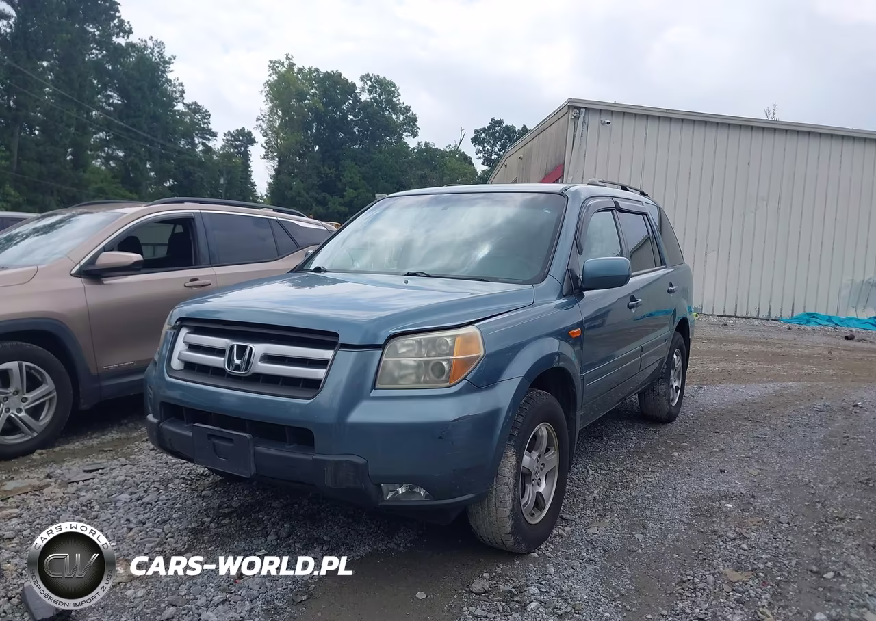 2006 Honda Pilot Ex-L VIN:5FNYF28666B018356 - 2