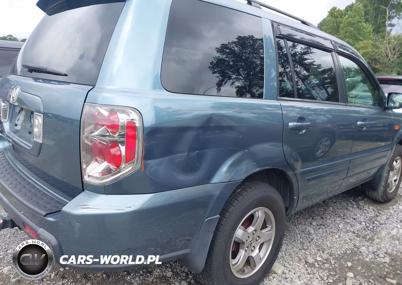 2006 Honda Pilot Ex-L VIN:5FNYF28666B018356 - 6