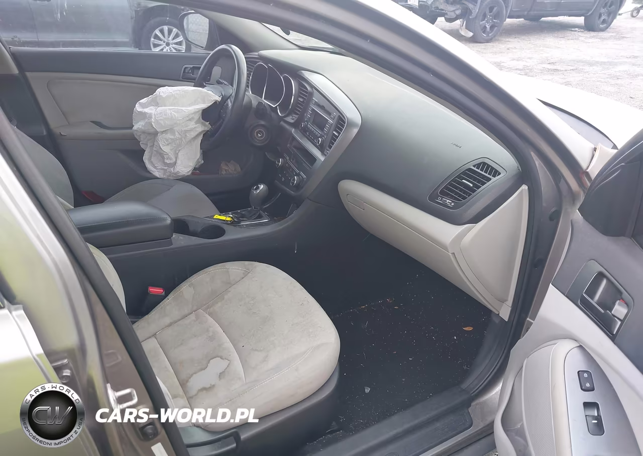 2012 Kia Optima Lx VIN:5XXGM4A7XCG024489 - 5