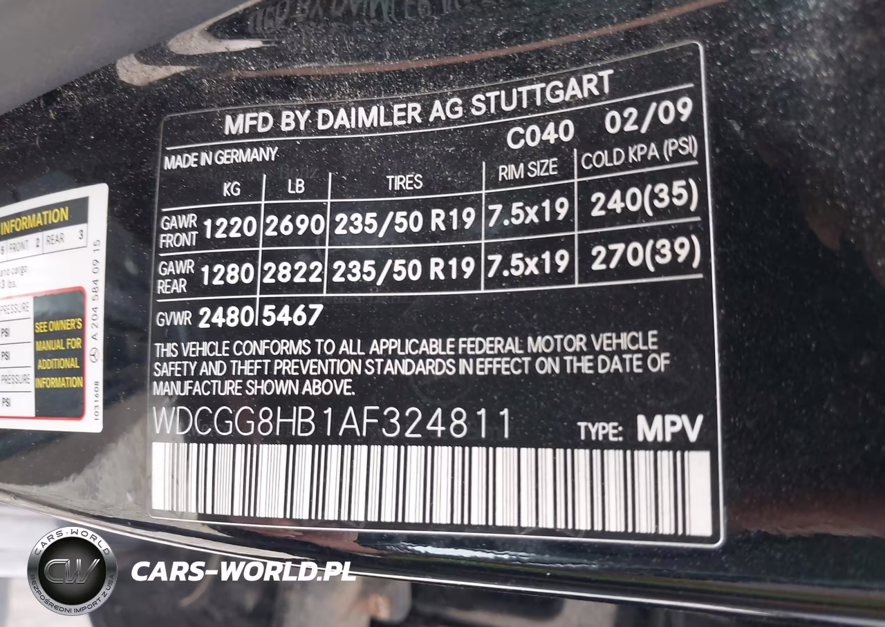 2010 Mercedes-Benz Glk 350 4Matic VIN:WDCGG8HB1AF324811 - 9