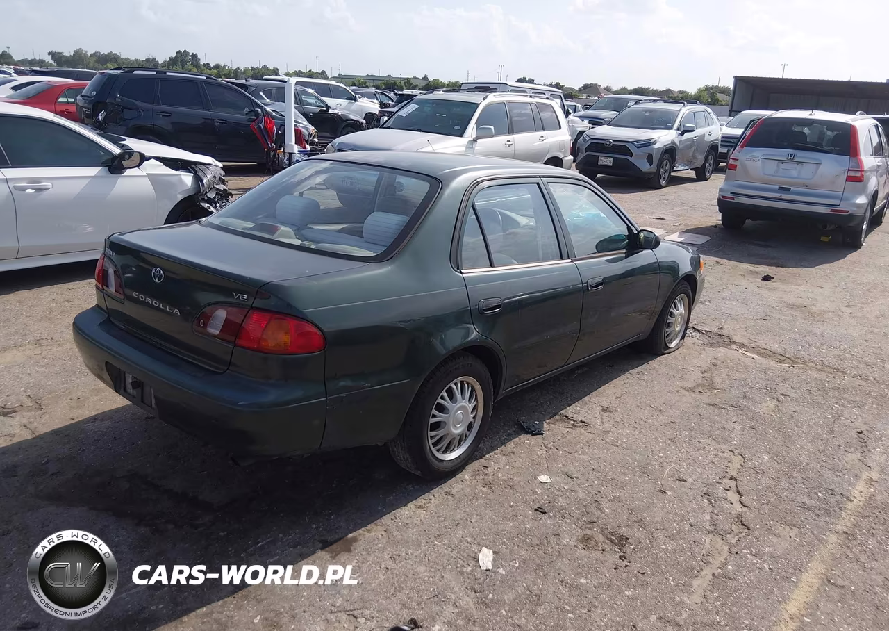 2000 Toyota Corolla Ve VIN:1NXBR12E6YZ342825 - 4