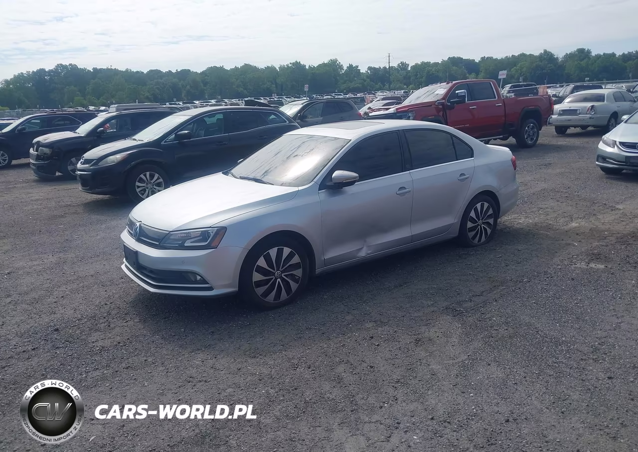 2016 Volkswagen Jetta Hybrid Sel Premium VIN:3VW637AJ9GM268597 - 2