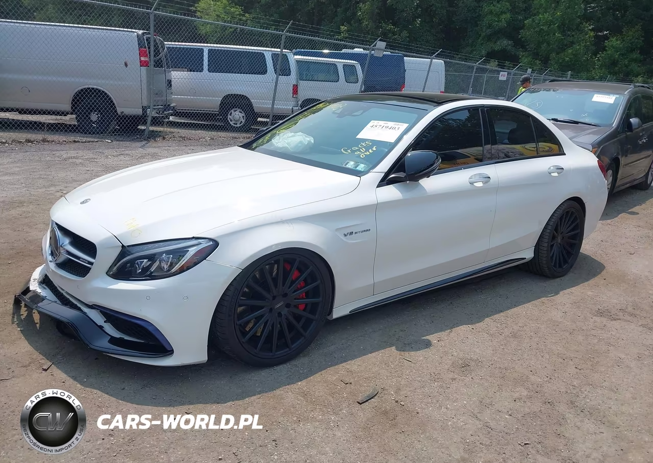 2018 Mercedes-Benz Amg C 63 S VIN:55SWF8HB2JU261581 - 2