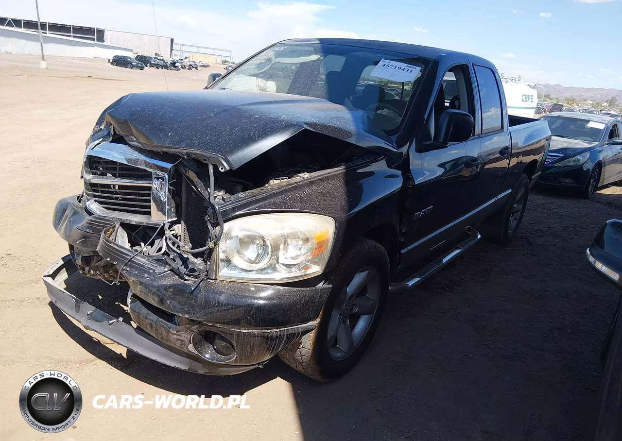 2008 Dodge Ram 1500 Slt VIN:1D7HA18N98J117853 - 2