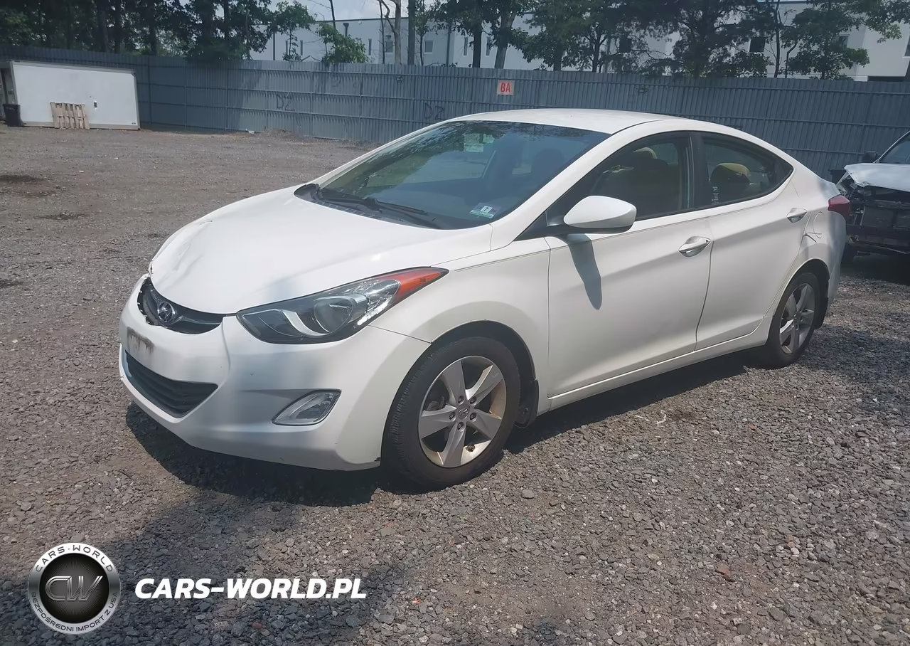 2013 Hyundai Elantra Gls VIN:5NPDH4AE3DH371030 - 2