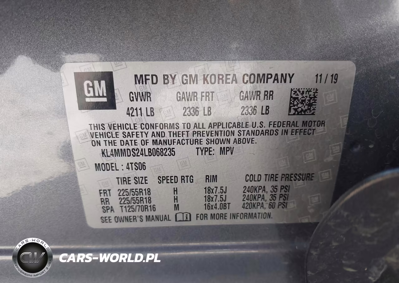 2020 Buick Encore Gx Fwd Select VIN:KL4MMDS24LB068235 - 9