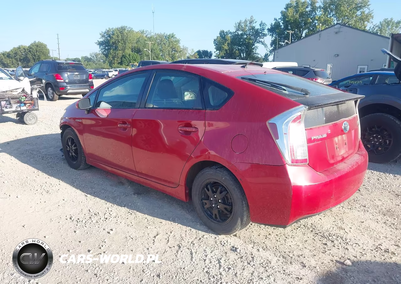 2013 Toyota Prius Two VIN:JTDKN3DU4D5640987 - 3