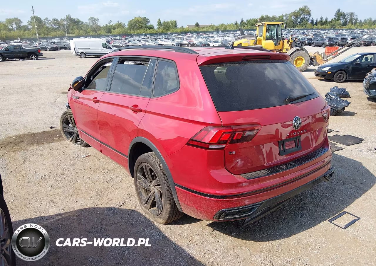 2024 Volkswagen Tiguan 2.0T Se R-Line Black VIN:3VV8B7AX0RM229002 - 3