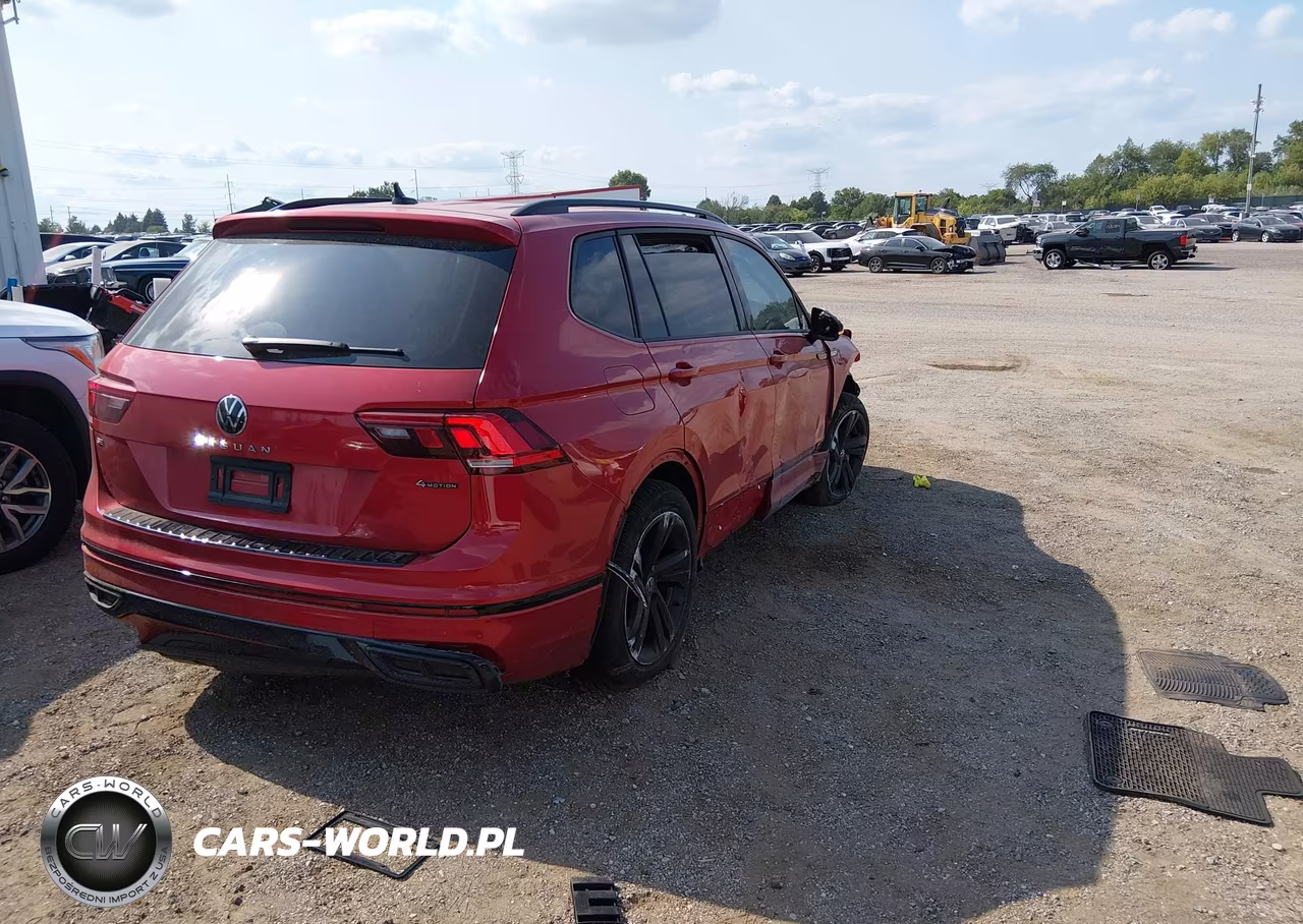 2024 Volkswagen Tiguan 2.0T Se R-Line Black VIN:3VV8B7AX0RM229002 - 4