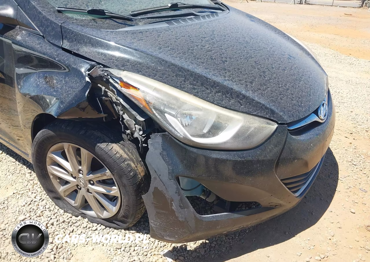 2015 Hyundai Elantra Se VIN:5NPDH4AE2FH615608 - 6