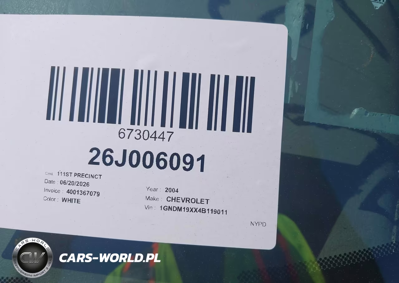 2004 Chevrolet Astro Passenger VIN:1GNDM19XX4B119011 - 12