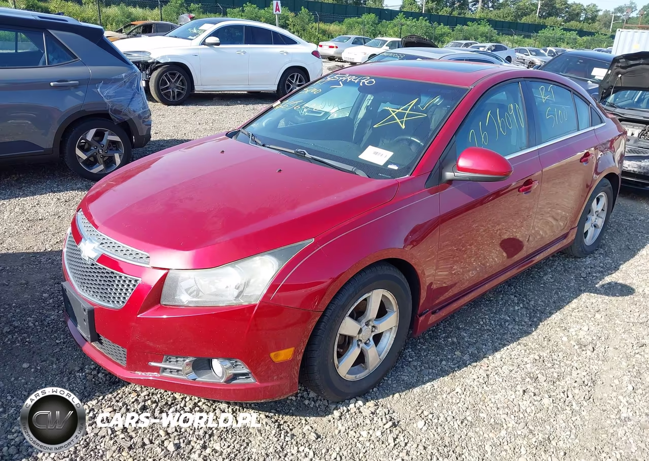 2013 Chevrolet Cruze 1Lt Auto VIN:1G1PC5SB8D7177662 - 2