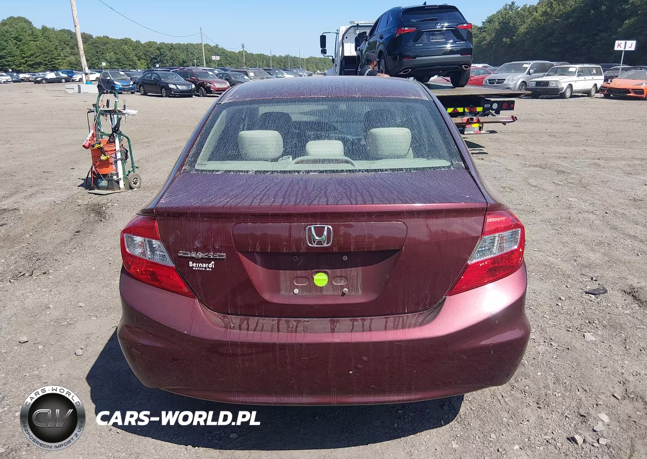 2012 Honda Civic Lx VIN:2HGFB2F59CH600746 - 17