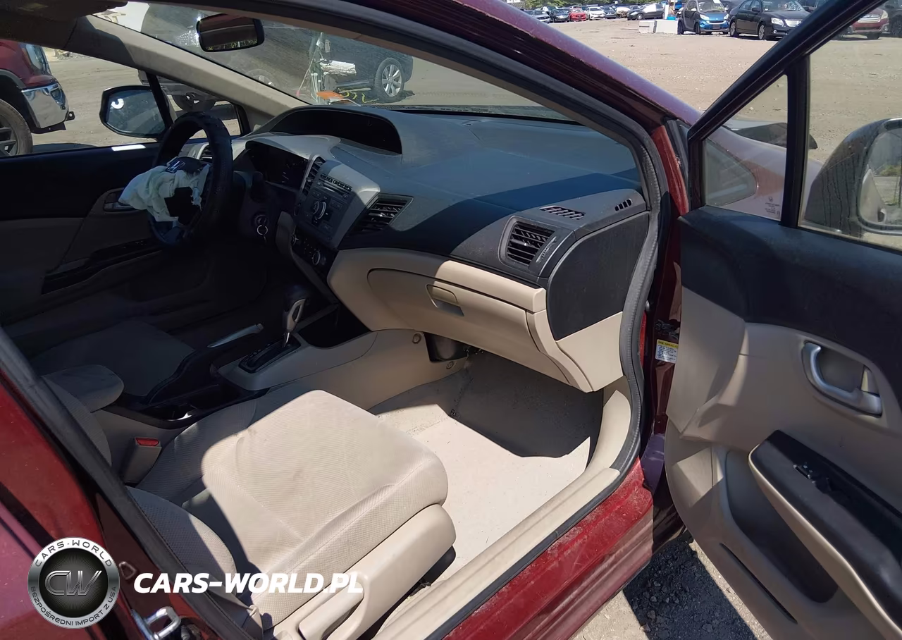 2012 Honda Civic Lx VIN:2HGFB2F59CH600746 - 5