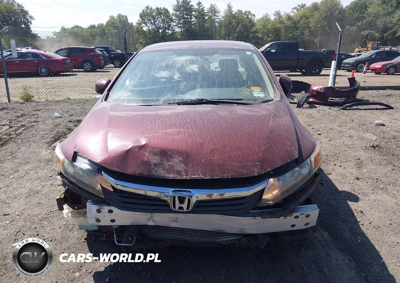 2012 Honda Civic Lx VIN:2HGFB2F59CH600746 - 6