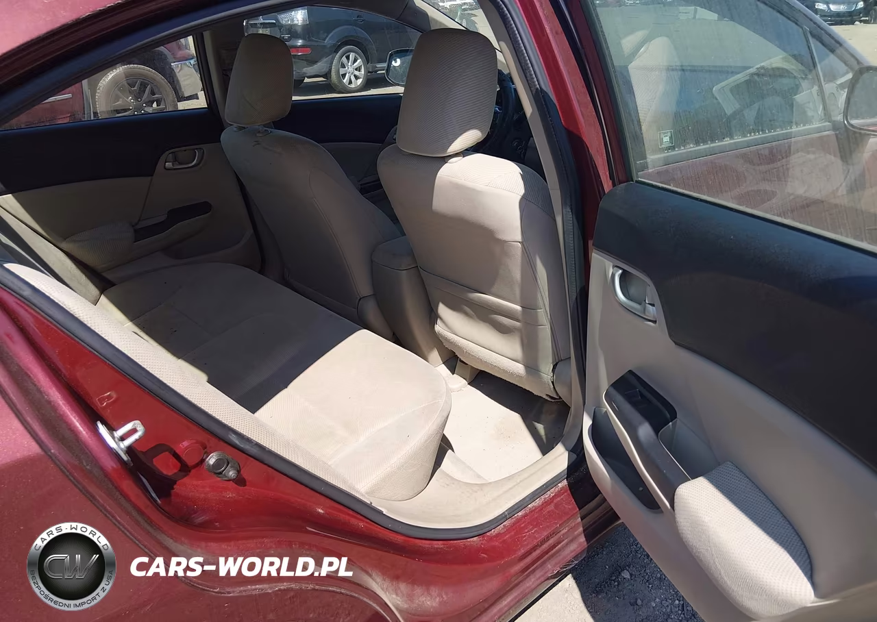 2012 Honda Civic Lx VIN:2HGFB2F59CH600746 - 8