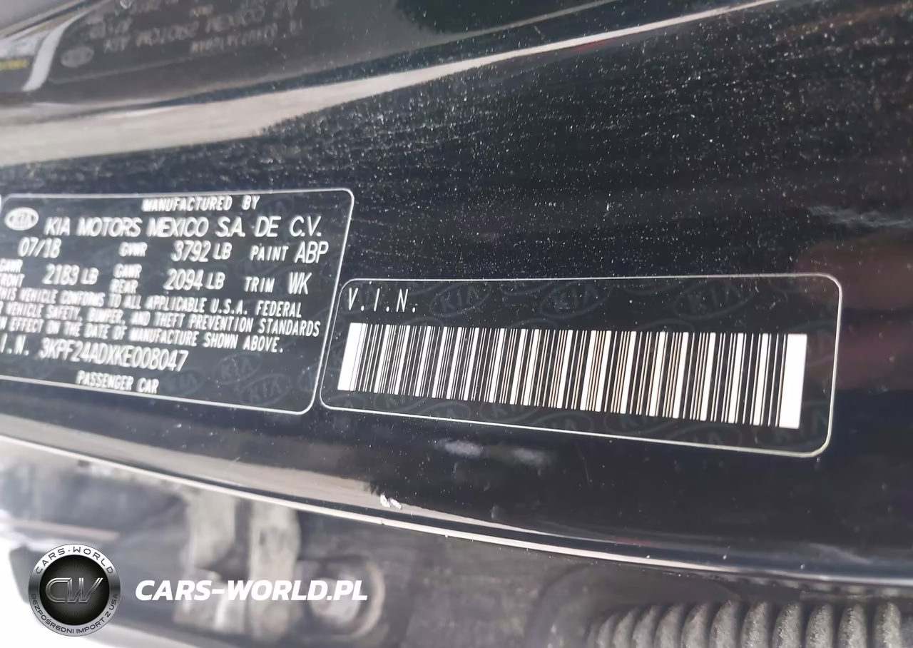 2019 Kia Forte Lxs VIN:3KPF24ADXKE008047 - 9