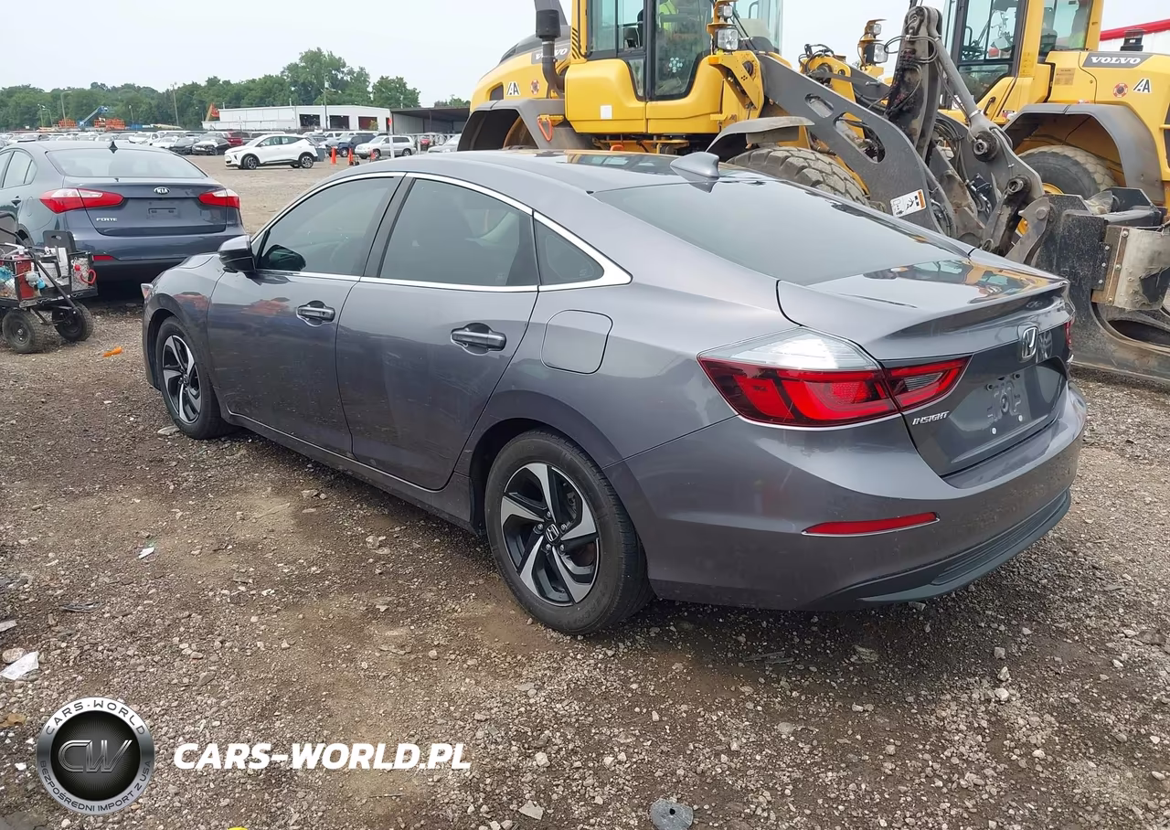 2021 Honda Insight Ex VIN:19XZE4F59ME010297 - 3