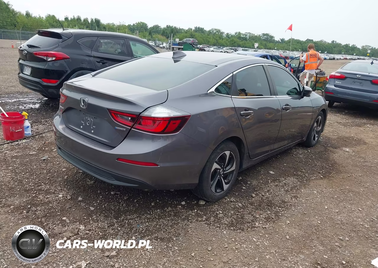 2021 Honda Insight Ex VIN:19XZE4F59ME010297 - 4