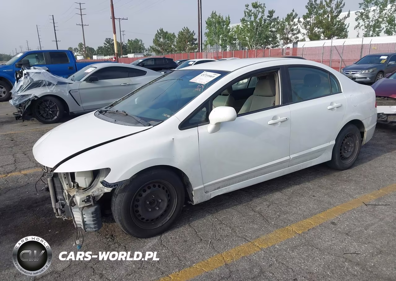 2009 Honda Civic Lx VIN:19XFA165X9E043877 - 2