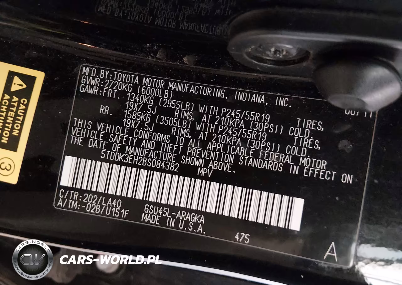 2011 Toyota Highlander Limited V6 VIN:5TDDK3EH2BS084382 - 9