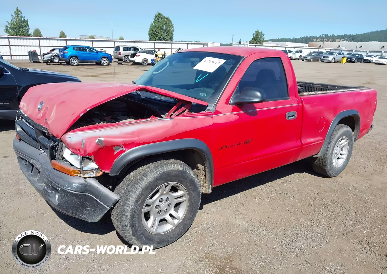 2002 Dodge Dakota VIN:1B7FL16X92S555645 - 2
