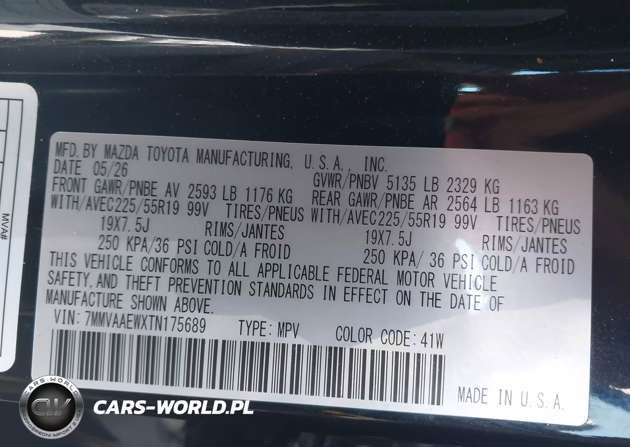 2026 Mazda Cx-50 Hybrid Premium Plus VIN:7MMVAAEWXTN175689 - 9