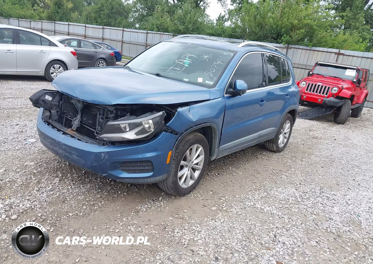 2017 Volkswagen Tiguan 2.0T Wolfsburg Edition VIN:WVGRV7AX6HW507941 - 2