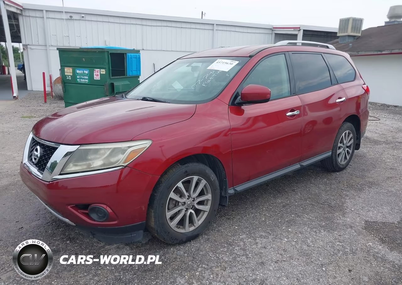 2014 Nissan Pathfinder Sv VIN:5N1AR2MN5EC716521 - 2