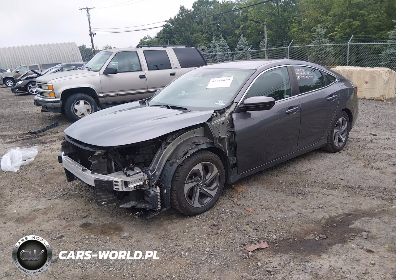 2019 Honda Insight Lx VIN:19XZE4F19KE025618 - 2