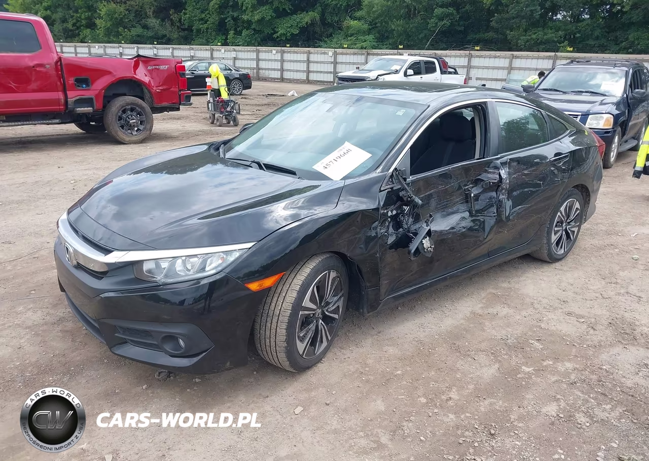 2017 Honda Civic Ex-T VIN:19XFC1F34HE027925 - 2