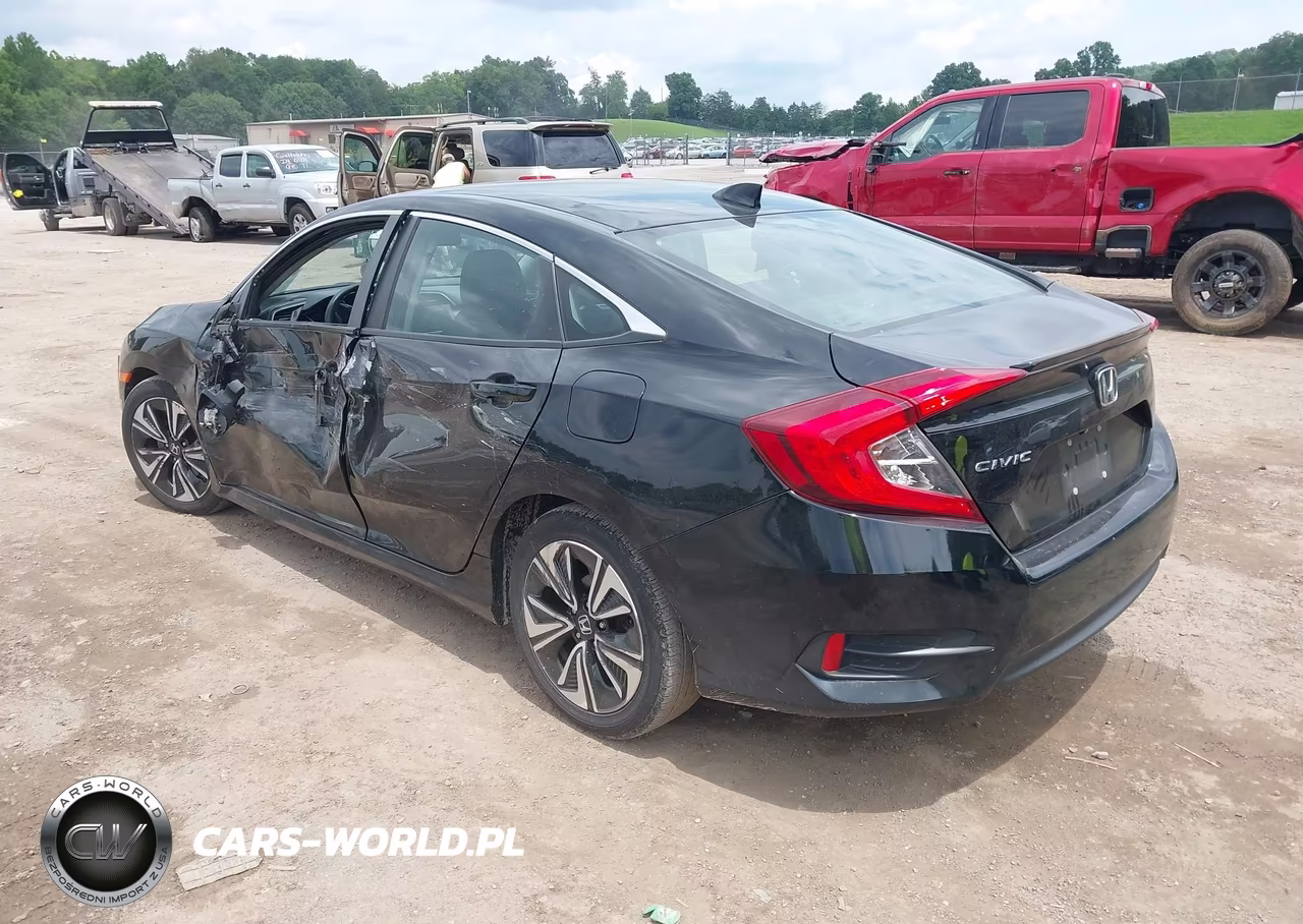 2017 Honda Civic Ex-T VIN:19XFC1F34HE027925 - 3