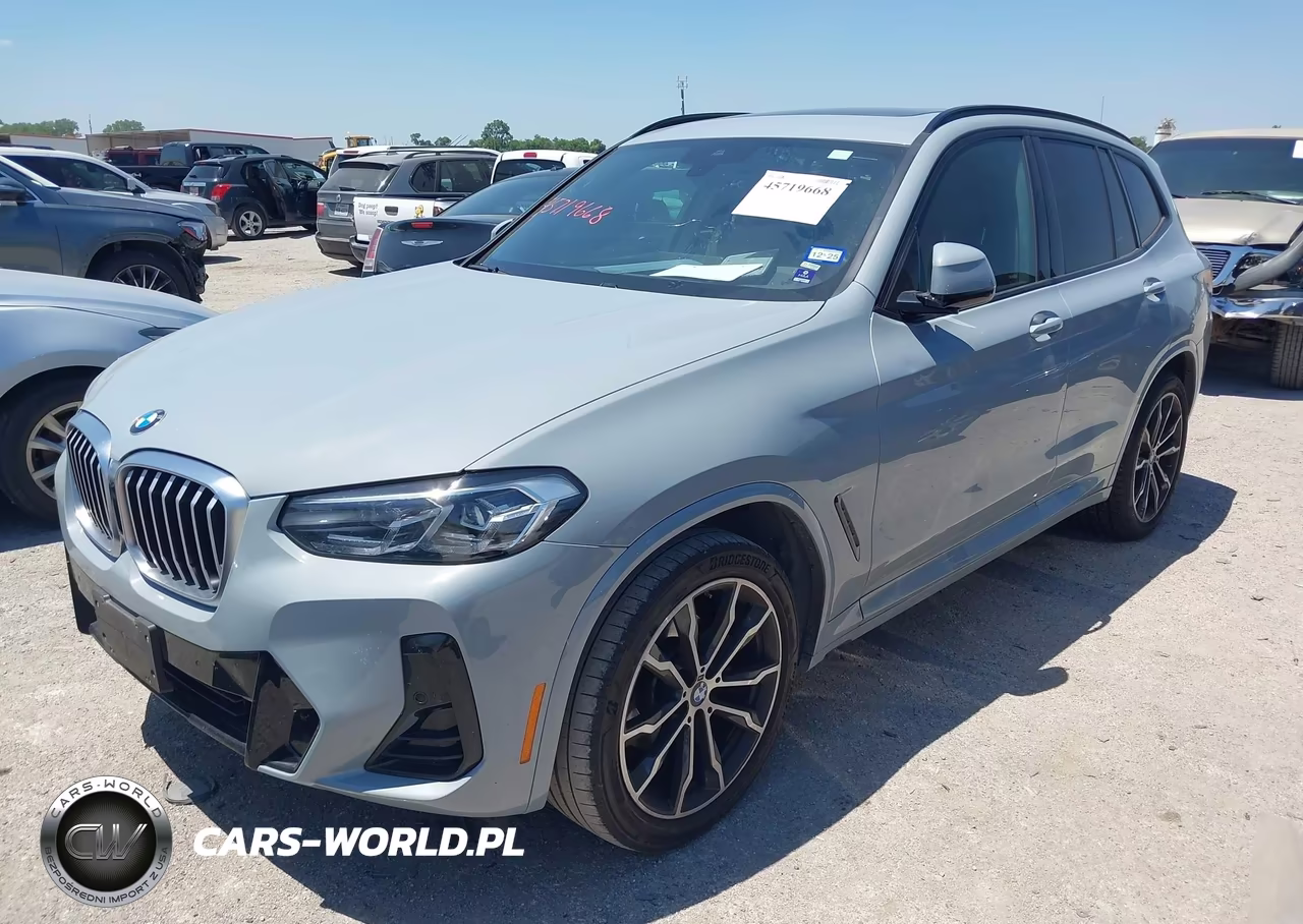 2022 BMW X3 Sdrive30I VIN:5UX43DP01N9L93174 - 2