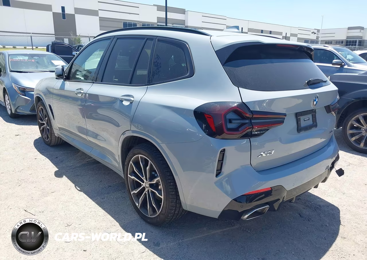 2022 BMW X3 Sdrive30I VIN:5UX43DP01N9L93174 - 3