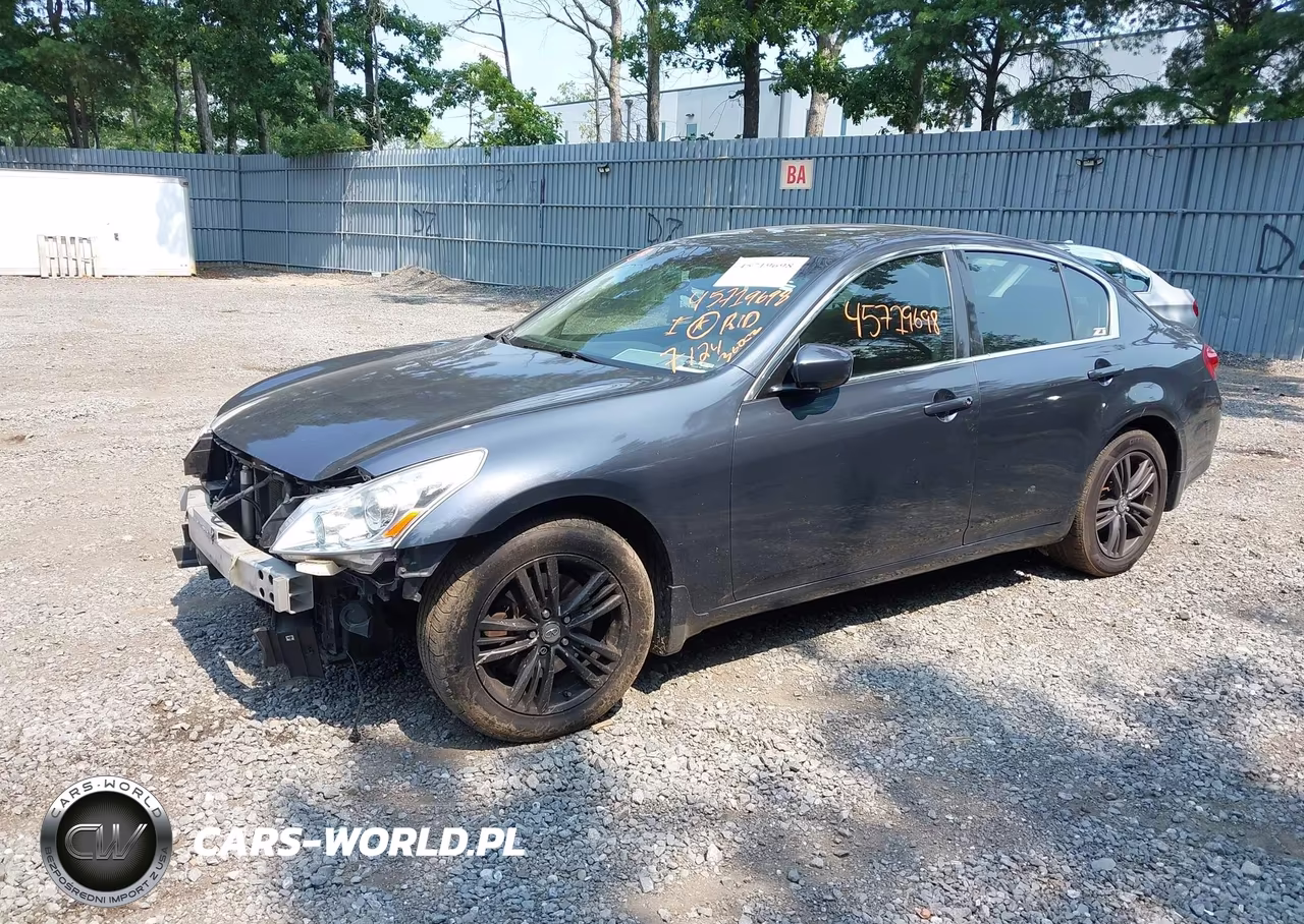 2013 Infiniti G37X VIN:JN1CV6AR2DM750371 - 2
