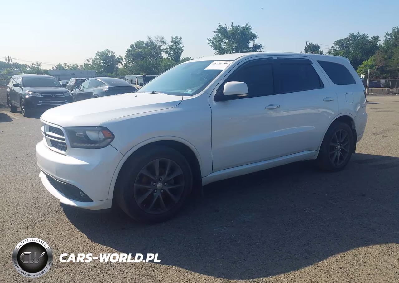 2017 Dodge Durango Gt Rwd VIN:1C4RDHDG5HC660353 - 2