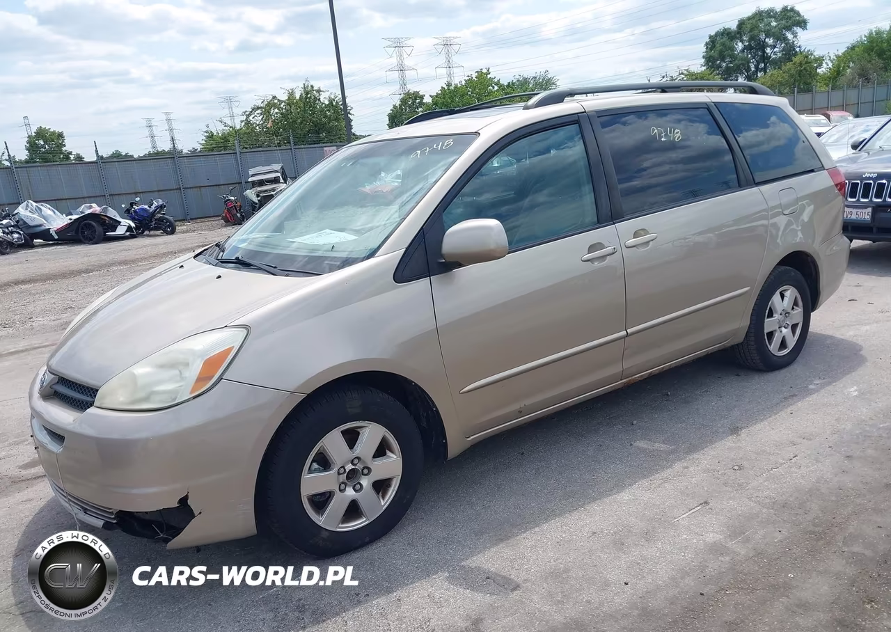 2004 Toyota Sienna Xle VIN:5TDZA22C34S208948 - 2