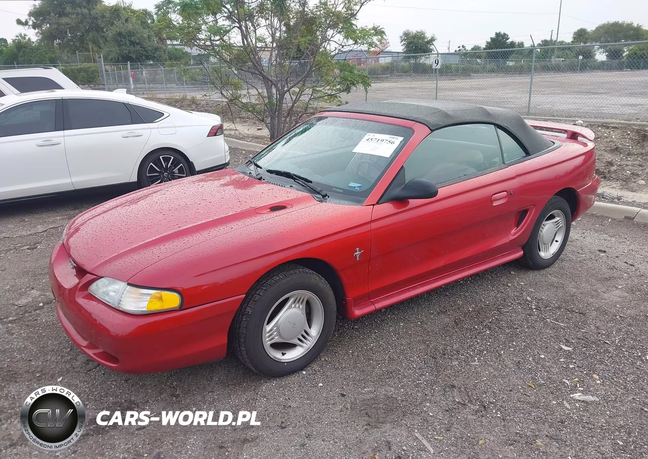 1995 Ford Mustang VIN:1FALP444XSF240062 - 2