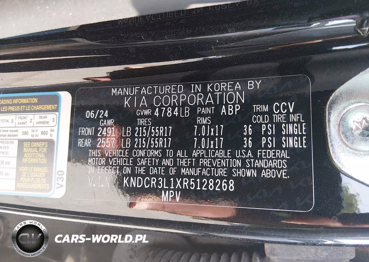 2024 Kia Niro Ev Wind VIN:KNDCR3L1XR5128268 - 9