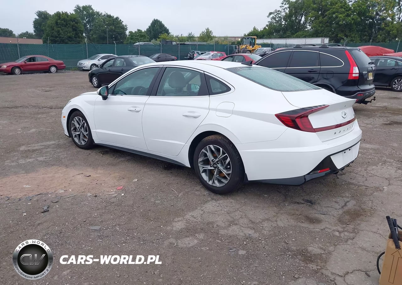 2022 Hyundai Sonata Sel VIN:KMHL64JA2NA220408 - 3