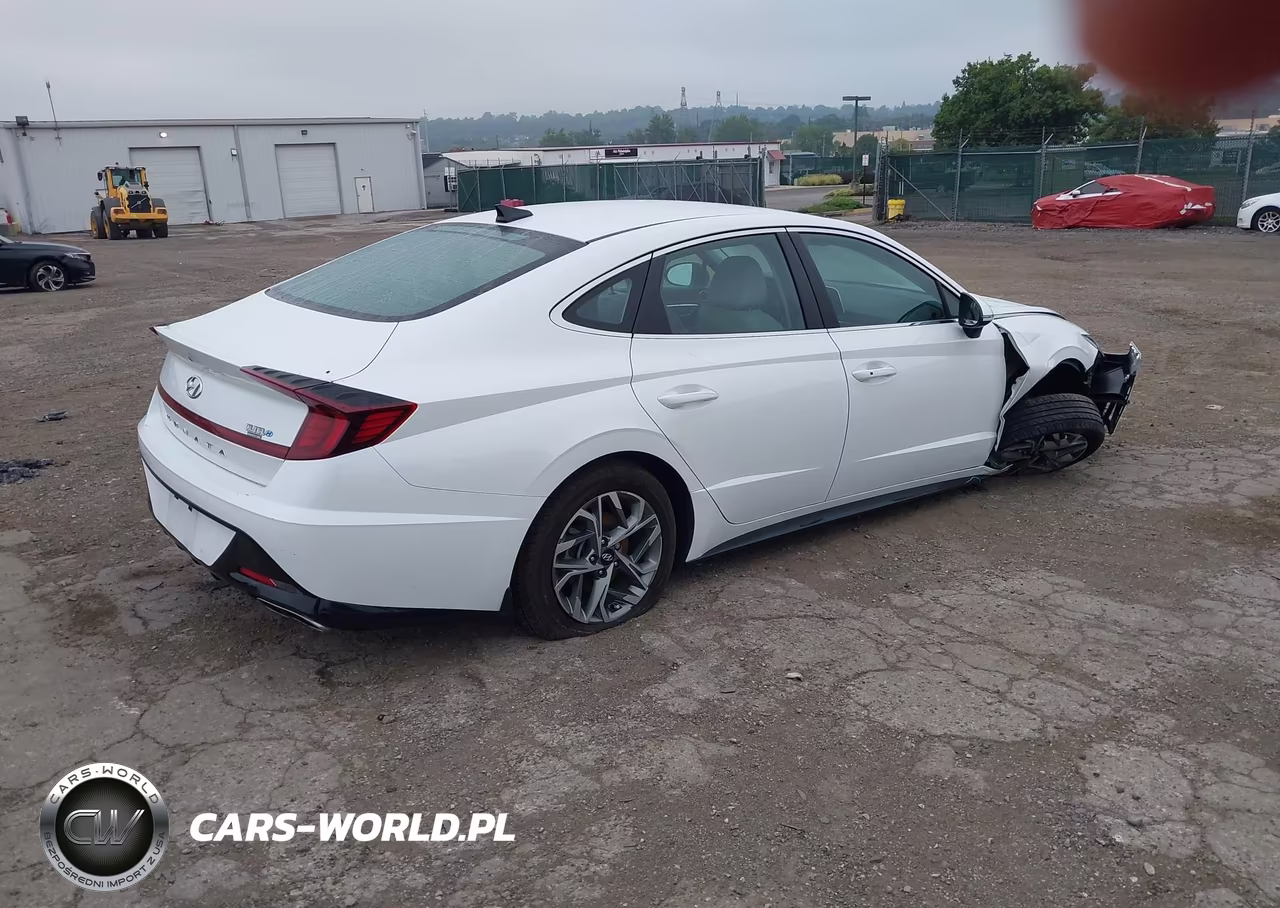 2022 Hyundai Sonata Sel VIN:KMHL64JA2NA220408 - 4