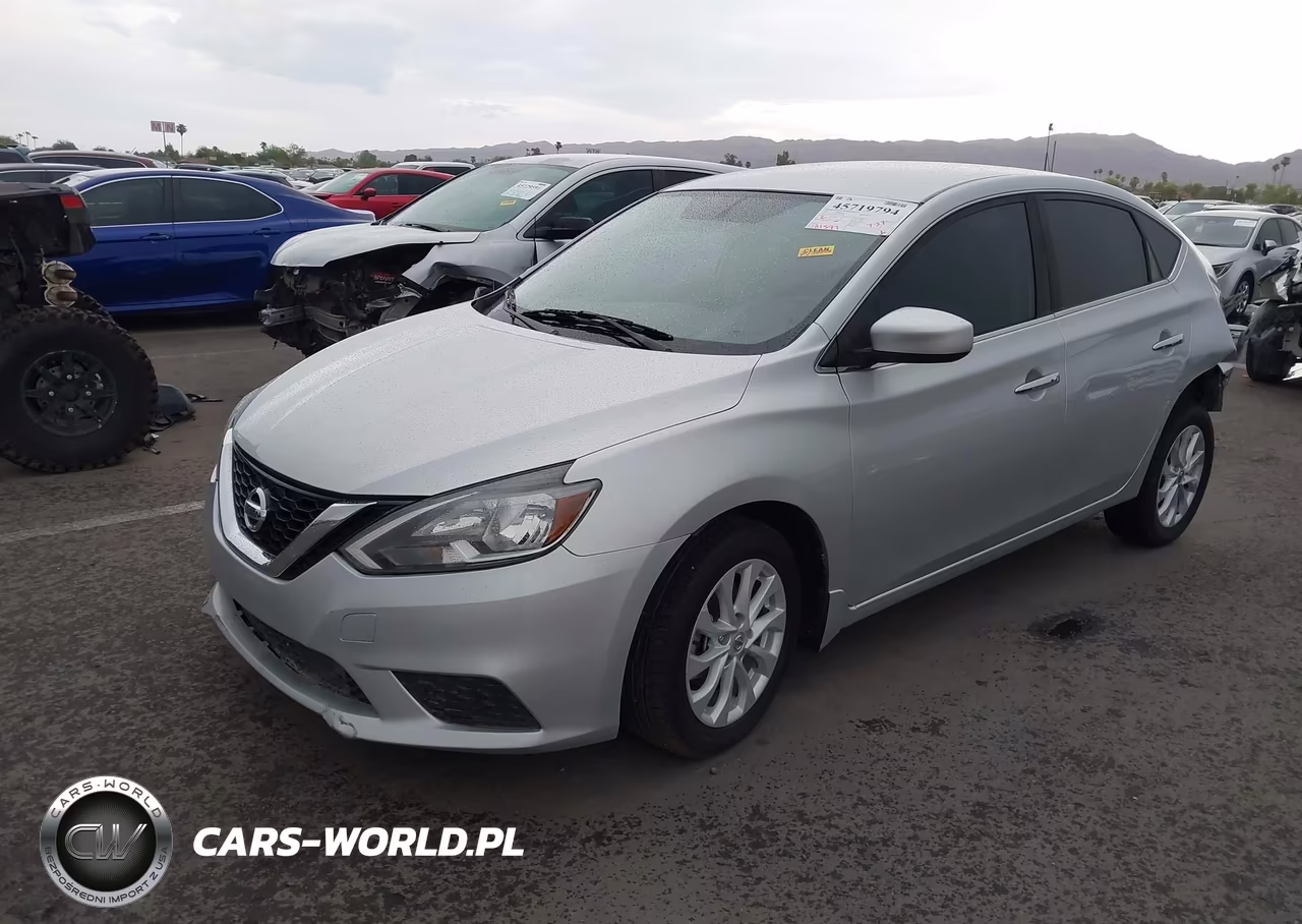 2019 Nissan Sentra Sv VIN:3N1AB7AP9KY336194 - 2