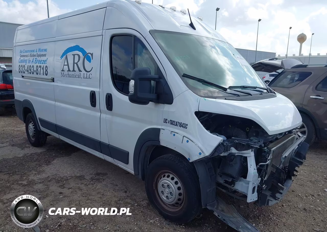 2024 Ram Promaster 2500 Tradesman High Roof 159 Wb W-Pass Seat VIN:3C6LRVDG6RE132540 - 1