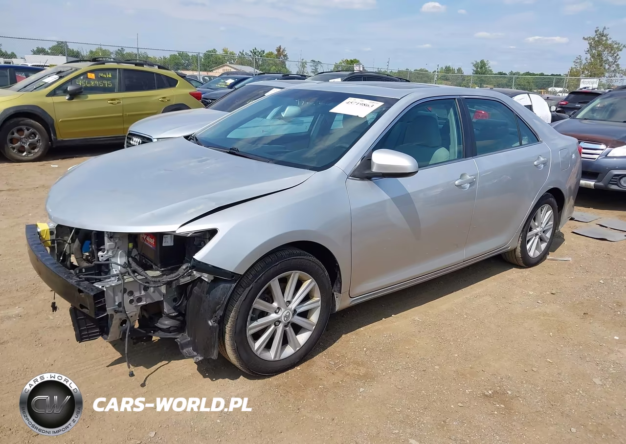 2012 Toyota Camry Xle VIN:4T4BF1FK2CR205906 - 2