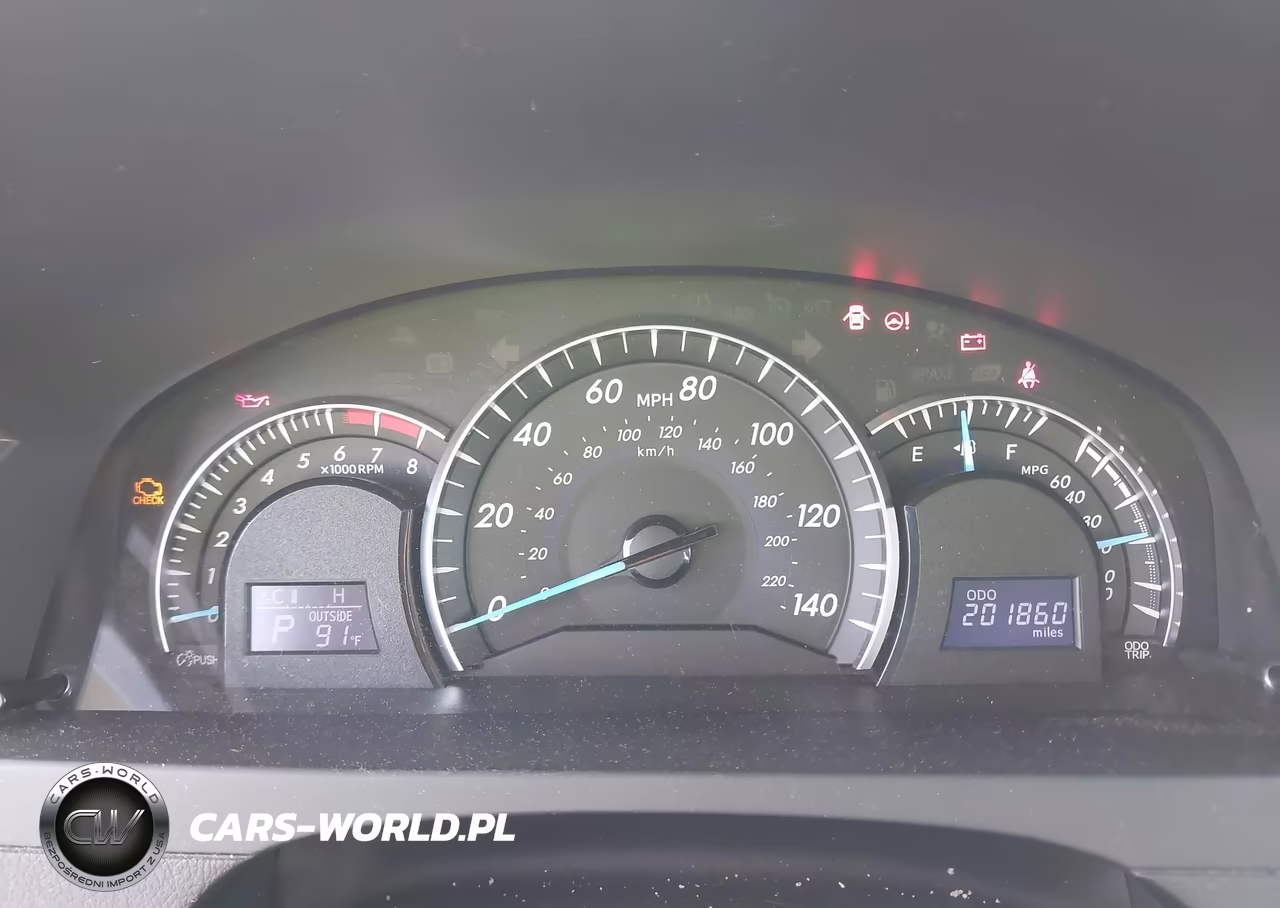 2012 Toyota Camry Xle VIN:4T4BF1FK2CR205906 - 7