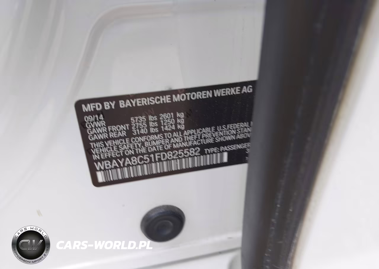 2015 BMW 750I VIN:WBAYA8C51FD825582 - 9