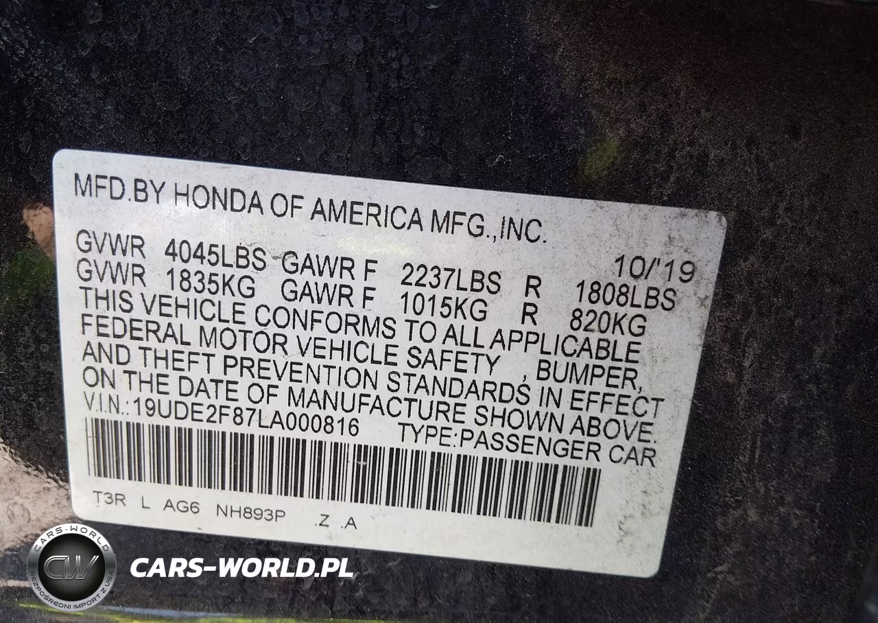 2020 Acura Ilx Premium A-Spec Packages-Technology A-Spec Packages VIN:19UDE2F87LA000816 - 9