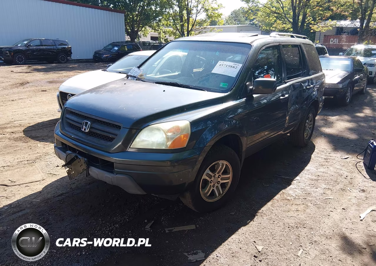2005 Honda Pilot Ex-L VIN:5FNYF185X5B051294 - 2